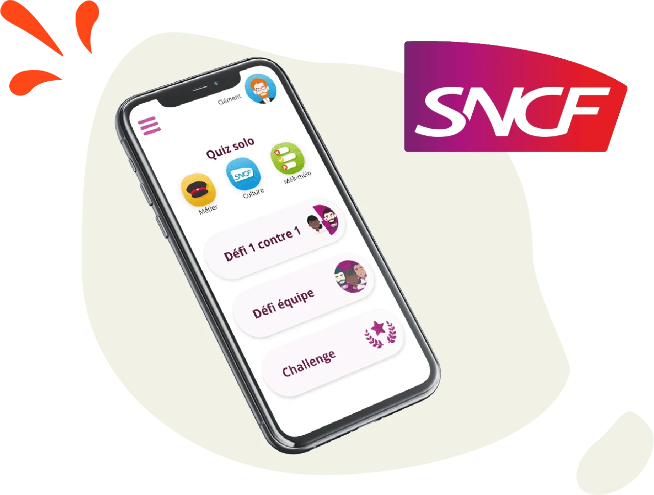 Application mobile interne - SNCF