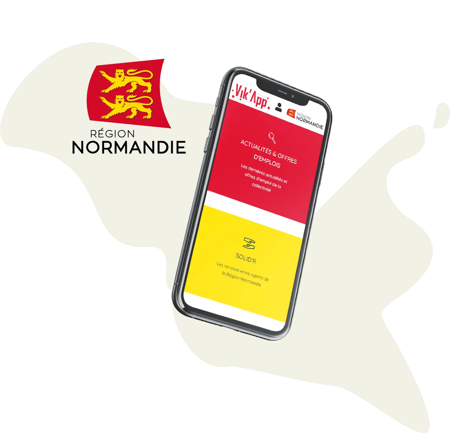 Application mobile - Région Normandie