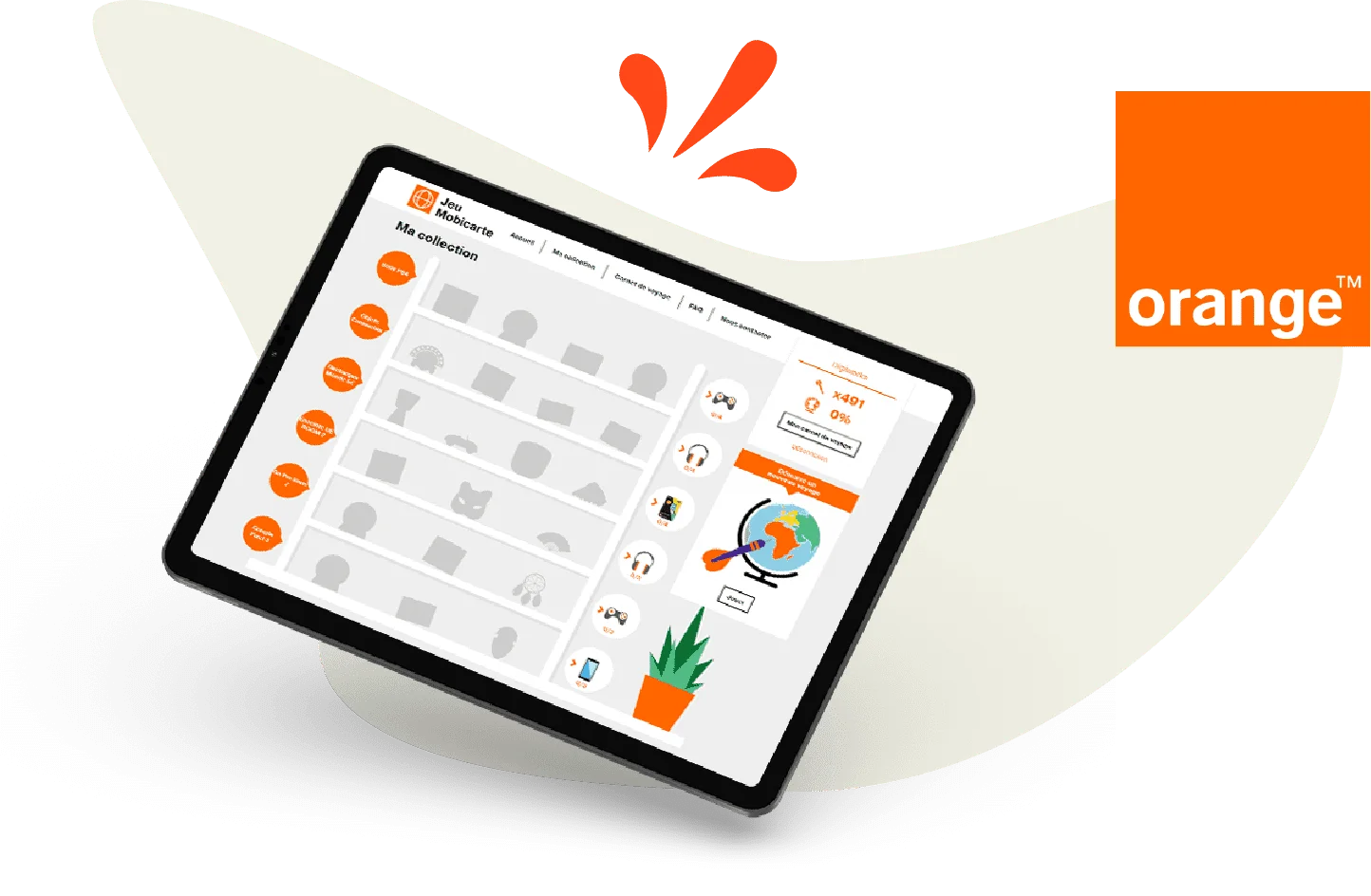 Orange mobicarte - Plateforme web marketing